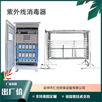 生活污水排放中末端水的消毒处理 明渠式紫外线消毒器